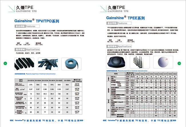 久烁TPE彩页TPV/TPO~TPEE